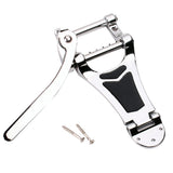 Maxbell Tremolo Tailpiece Bridge for Les Paul Guitar Accs Chrome