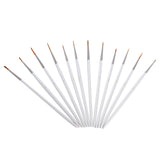 Maxbell 12Pcs Paint Brush Miniature Brushes Perfect for Fine Detailing Art Painting