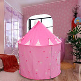 Maxbell Kids Children Indoor Outdoor Pop Up Pink Princess Castle Play Tent House Toy