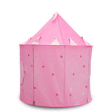 Maxbell Kids Children Indoor Outdoor Pop Up Pink Princess Castle Play Tent House Toy