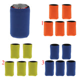 Maxbell 5x Neoprene Cooling Beer Drinks Bottle Tin Can Cooler Sleeve Holder Orange