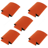 Maxbell 5x Neoprene Cooling Beer Drinks Bottle Tin Can Cooler Sleeve Holder Orange