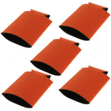 Maxbell 5x Neoprene Cooling Beer Drinks Bottle Tin Can Cooler Sleeve Holder Orange
