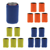 Maxbell 5x Neoprene Cooling Beer Drinks Bottle Tin Can Cooler Sleeve Holder Blue