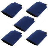Maxbell 5x Neoprene Cooling Beer Drinks Bottle Tin Can Cooler Sleeve Holder Blue