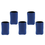 Maxbell 5x Neoprene Cooling Beer Drinks Bottle Tin Can Cooler Sleeve Holder Blue