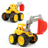 Maxbell Push Around Sand Truck Model Beach Toy for Kids-Excavator