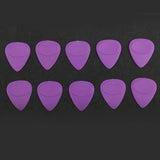 Maxbell Box of 10pcs Mixed Thickness Non Slip Guitar Picks Ukulele Plectrums Purple