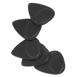 Maxbell Box of 10pcs Mixed Thickness Non Slip Guitar Picks Ukulele Plectrums - Black