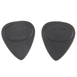 Maxbell Box of 10pcs Mixed Thickness Non Slip Guitar Picks Ukulele Plectrums - Black