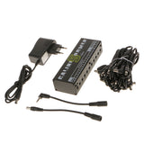Maxbell EU Plug CP-05 Guitar Effect Pedal Supply Power 10 Output 9V 12V 18V w/ Cord