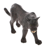 Maxbell Realistic Black Panther Wildlife Animal Figurine Model Figure Kids Toy Gift