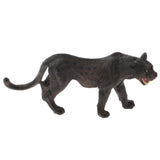 Maxbell Realistic Black Panther Wildlife Animal Figurine Model Figure Kids Toy Gift