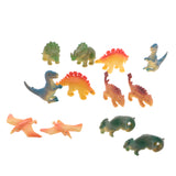 Maxbell Lot 12Pcs Dinosaurs PVC Small Animal Model Figures Kids Educational Toys