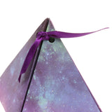 Maxbell 50 Starry Sky Triangle Candy Sweet Boxes Wedding Party Favor Decor Fuchsia