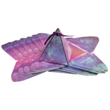 Maxbell 50 Starry Sky Triangle Candy Sweet Boxes Wedding Party Favor Decor Fuchsia