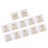 Maxbell 12x Metallic Team Bride Groom Temporary Tattoos Wedding Stickers Gold 2