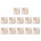 Maxbell 12x Metallic Team Bride Groom Temporary Tattoos Wedding Stickers Gold 3