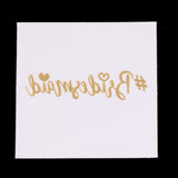 Maxbell 10xMetallic Gold Team Bride Tribe Temporary Tattoos Sticker Wedding Favor 1