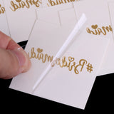 Maxbell 10xMetallic Gold Team Bride Tribe Temporary Tattoos Sticker Wedding Favor 1