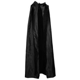 Maxbell Adult Hooded Cape Costume Gothic Devil Cloak Medieval Witch Dress Up Black