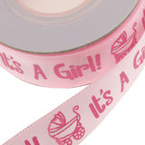 Maxbell 10 Yards/roll Baby Shower Satin Grosgrain Ribbon DIY Gift Wrapping Belt Girl