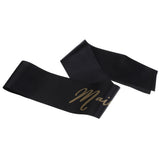 Maxbell Maid of Honour Writing Satin Ribbon Sash Bridal Shower Party Accessories