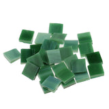 Maxbell 250 Pieces Vitreous Glass Mosaic Tiles for Arts DIY Crafts Green