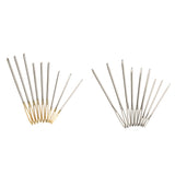 Maxbell 9pcs Large-eye Blunt Stitching Needles Hand Sewing Knitting Needles  Sliver