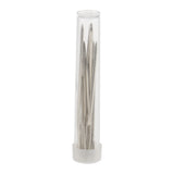 Maxbell 9pcs Large-eye Blunt Stitching Needles Hand Sewing Knitting Needles  Sliver