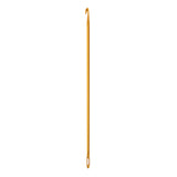 Maxbell Afghan Crochet Hook Knitting Needle Hand Knit Tool With Hole 2.75 mm Gold