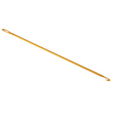 Maxbell Afghan Crochet Hook Knitting Needle Hand Knit Tool With Hole 2.75 mm Gold