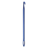 Maxbell Afghan Crochet Hook Knitting Needle Hand Knit Tool With Hole 6 mm Blue