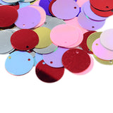 Maxbell DIY Shiny Round Loose Sequins Paillettes Sewing Craft 16mm Mixed Color