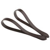 Maxbell 2 Pieces DIY Leather Purse Bag Handle Straps 60cm Coffee