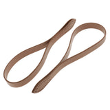 Maxbell 2 Pieces DIY Leather Purse Bag Handle Straps 60cm Tan