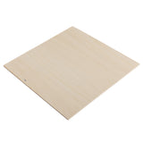 Maxbell Square Base MDF Wood Craft Blank Plaque Sign for DIY Craft 200*200*3mm