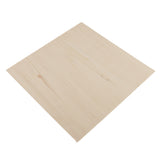 Maxbell Square Base MDF Wood Craft Blank Plaque Sign for DIY Crafts 200x200x1.5mm