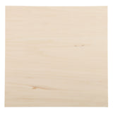 Maxbell Square Base MDF Wood Craft Blank Plaque Sign for DIY Crafts 200x200x1.5mm