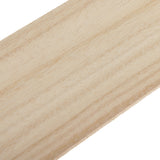 Maxbell Square Blank Wooden Pieces MDF Wood Craft for DIY Pyrography  3x100x310mm