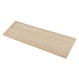 Maxbell Square Blank Wooden Pieces MDF Wood Craft for DIY Pyrography  3x100x310mm