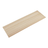 Maxbell Square Blank Wooden Pieces MDF Wood Craft for DIY Pyrography  3x100x310mm