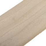Maxbell Square Blank Wooden Pieces MDF Wood Craft for DIY Pyrography  1.5x100x310mm