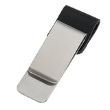 Maxbell PU Leather Pen Loop Metal Clip Style Journal Notebooks Bookmark Clip silver