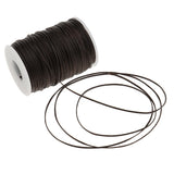 Maxbell 70 Meters Flat Line Waxed Thread For Leather Craft 1.2mm brown