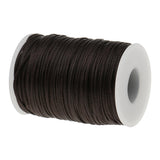 Maxbell 70 Meters Flat Line Waxed Thread For Leather Craft 1.2mm brown