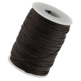 Maxbell 70 Meters Flat Line Waxed Thread For Leather Craft 1.2mm brown