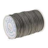 Maxbell 70 Meters Flat Line Waxed Thread For Leather Craft 1.2mm gray