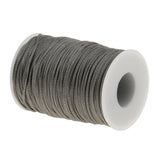 Maxbell 70 Meters Flat Line Waxed Thread For Leather Craft 1.2mm gray