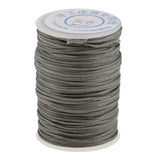 Maxbell 70 Meters Flat Line Waxed Thread For Leather Craft 1.2mm gray